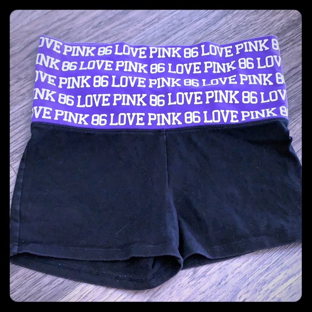 Victoria’s Secret black yoga shorts